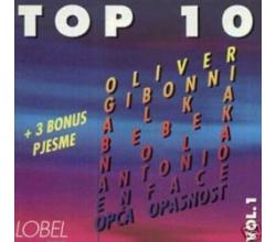 TOP 10 (OLIVER, GIBONNI, ALKA, BEBEK, NOLA, ANTONIO, EN FACE, OP